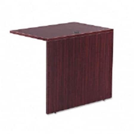 Alera Technologies Valencia Series Reversible Return Bridge Shell- Mahogany YYAZ-ALEVA353624MY